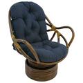 International Caravan Swivel Rocker with Twill Cushion, Navy 3310-TW-NV